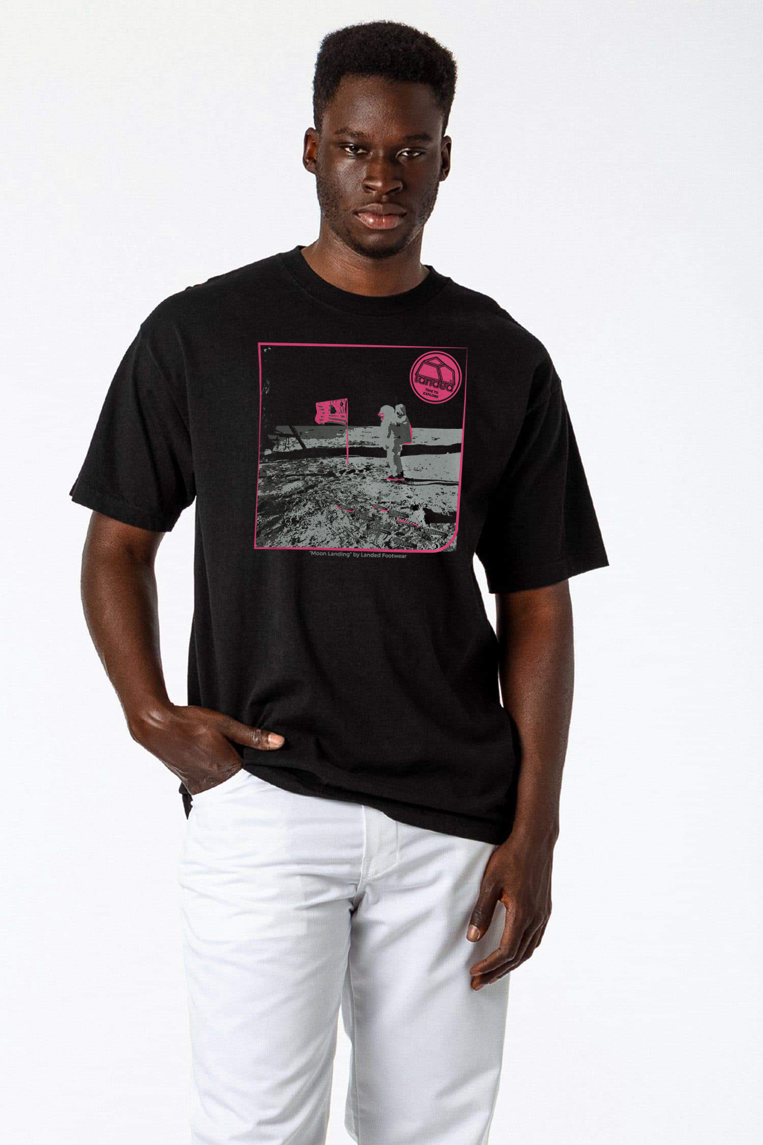 Moon Landing Imperfect Tee - Unisex