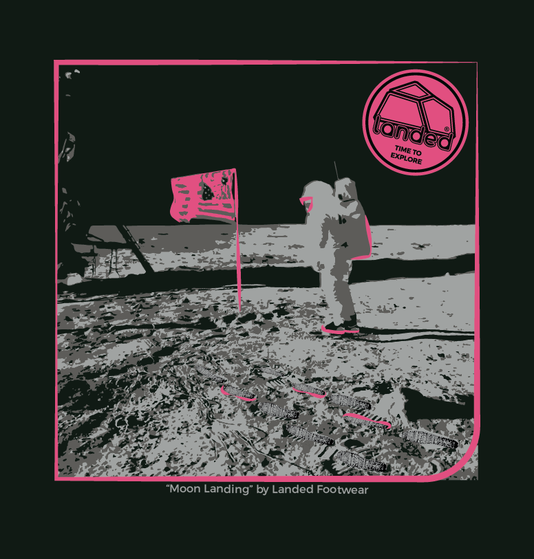 Moon Landing Imperfect Tee - Unisex